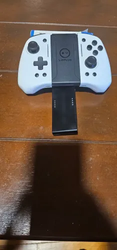 Joycons Linyuvo KS42 + grip carregamento NYXI