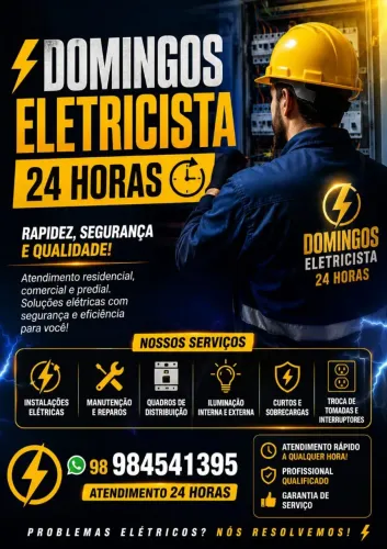 Eletricista 24 horas 
