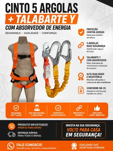 Cinto de segurança paraquedista