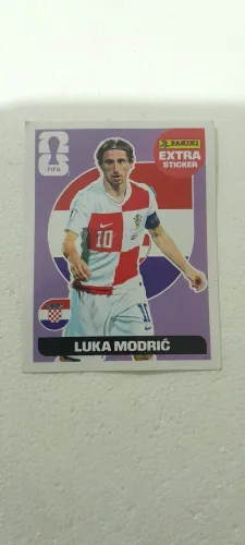 Figurinha rara Luka Modric