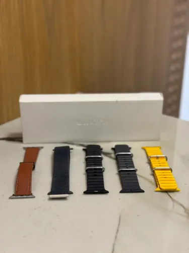 Apple Watch Series 9 45 mm GPS Midnight, completo, bateria 93%