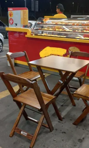Quiosque para venda de salgados