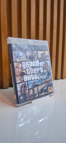 GTA V PLAYSTATION 3 LACRADO ITEM PARA COLEÇÃO. VALOR NEGOCIAVEL SEM FRETE INCLUSO