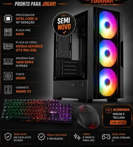 Pc gamer,s/ monitor