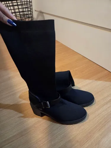 Bota feminina cano longo