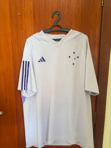 Camisa Oficial Adidas Cruzeiro Treino 2023 - Tamanho 2XL (EGG)