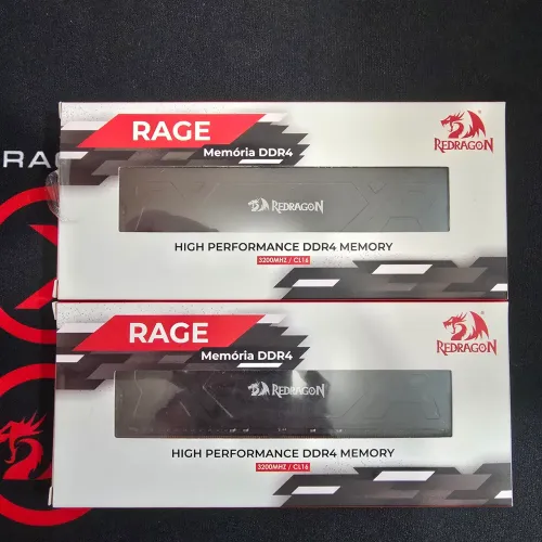 memoria ram ddr4 16gb (x2) 3200mhz cl16 redragon