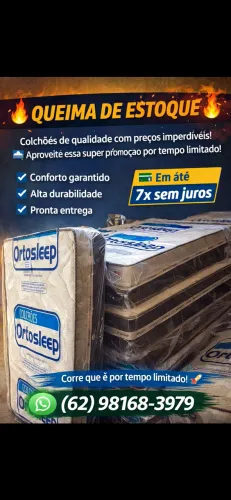 Colchão solteiro novo