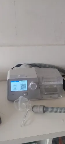 BIPAP usado  poucos dias.