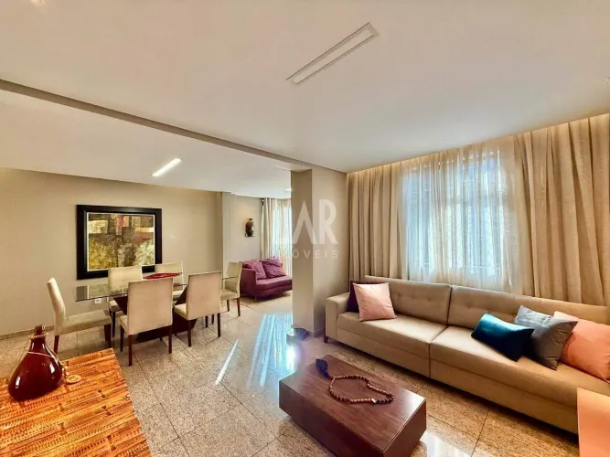Apartamento à venda, 4 quartos, 1 suíte, 2 vagas, Luxemburgo - Belo Horizonte/MG