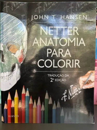 Livro netter anatomia para colorir 