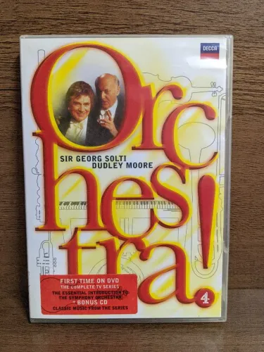DVD Orchestra! (Série Completa) + CD Bônus | Sir Georg Solti & Dudley Moore
