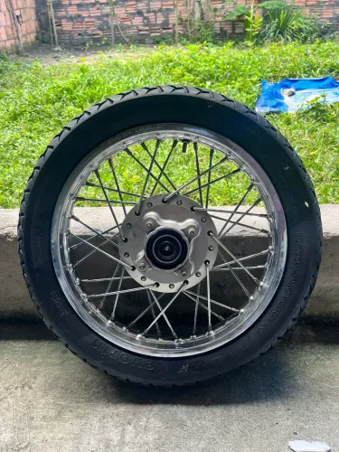 Par de Rodas Completas Pop 110 (2023) - Raios 4mm Reforçados