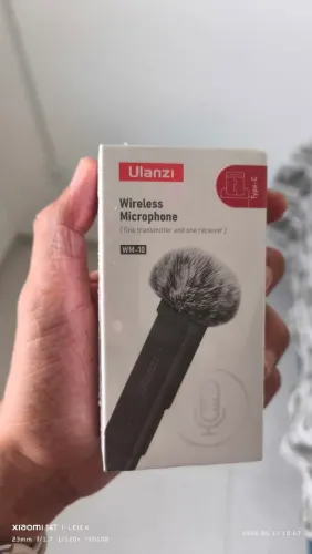 Mic de lapela ulanzi WM-10