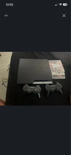 PS3 Desbloqueado + 5 jogos e 2 controles