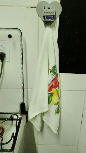Suporte para 3em1 caixa de fósforo palitos queimado e pano de prato