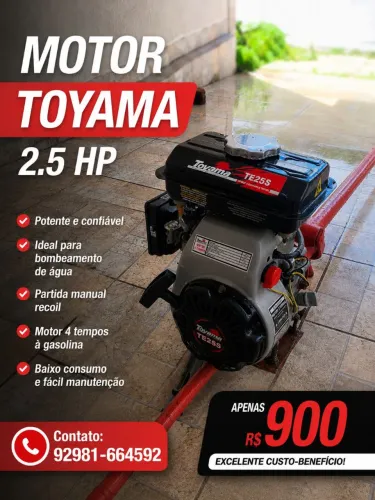 MOTOR 2.5HP TOYAMA 