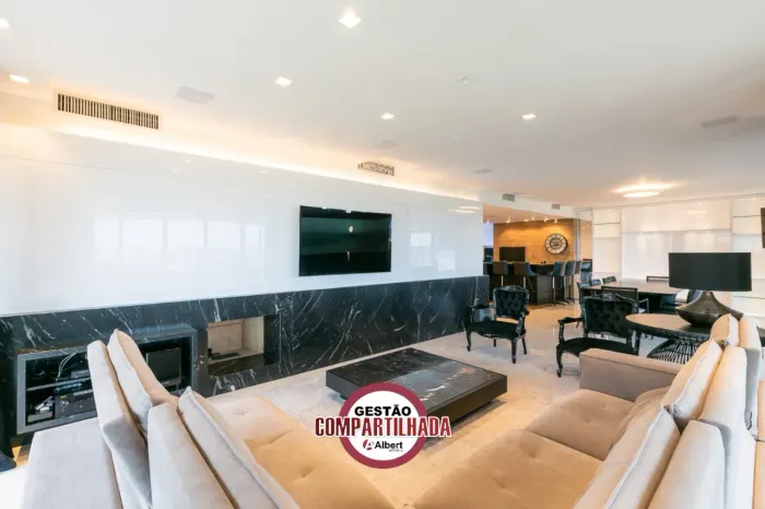Apartamento Mobiliado com 4 Suítes, Terraço em L e Infraestrutura Completa no Jardim Europ