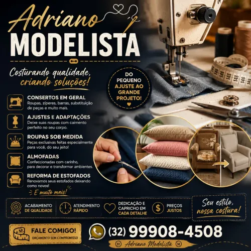 Costureiro e modelista 