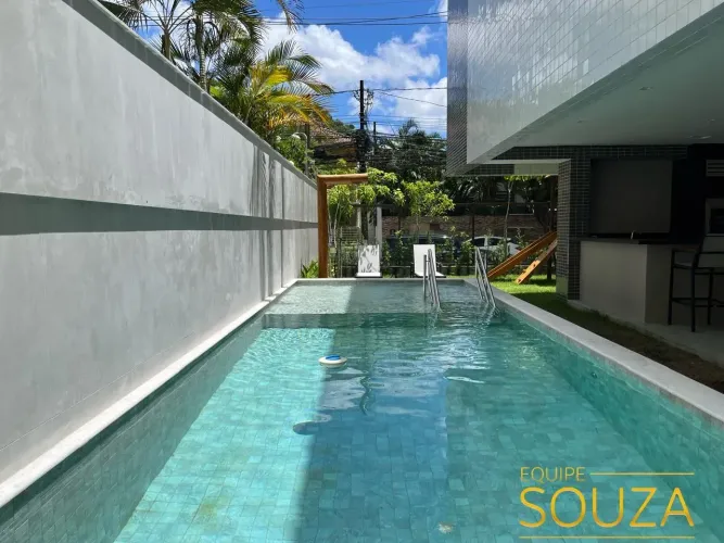 Villa Tereza (AE) | 59m² | 3 quartos | Lazer Completo na Madalena - Recife - PE