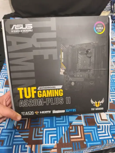 Placa mãe Asus A520M tuf gaming plus ll 