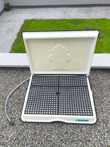 Banheiro para cachorro com dreno WEASY - original