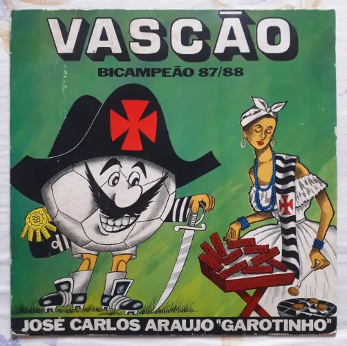LP Vascão Bicampeão Carioca 87/88 - José Carlos Araújo