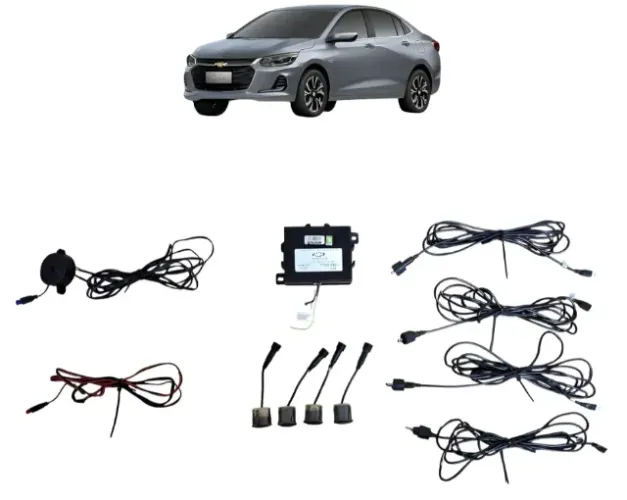 Kit Sensor Estacionamento Onix Plus Lt Automático 2024 Original
