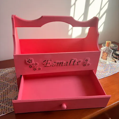 caixa maleta de esmalte