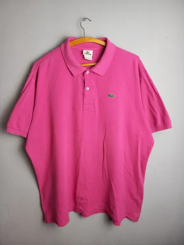 Polo Lacoste Original Rosa GG Peru