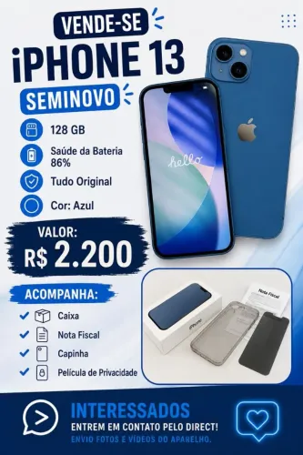 Celular iPhone 13