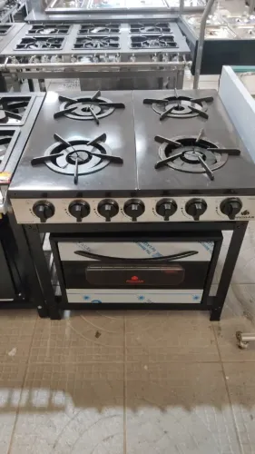 fogão industrial Progás 4 bocas com forno