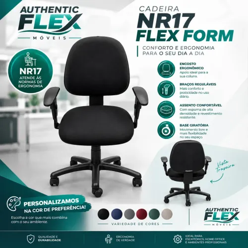 Cadeira flex form Authentic flex