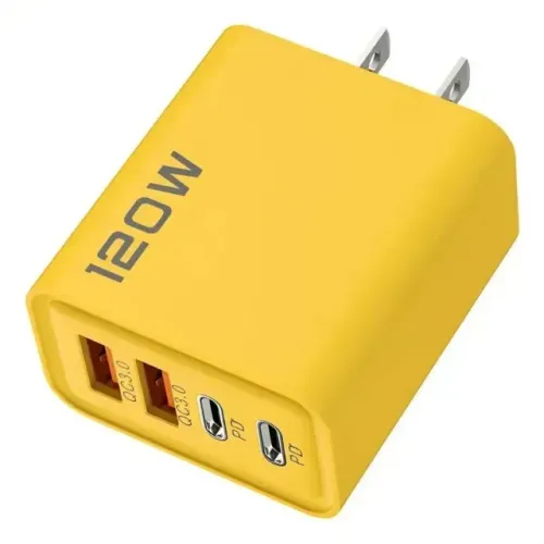 Carregador Usb Rápido De 4 Portas De 120w