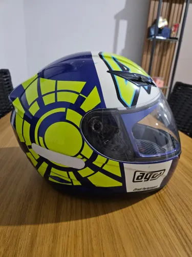 Capacete AGV K3 Winter Valentino Rossi 54