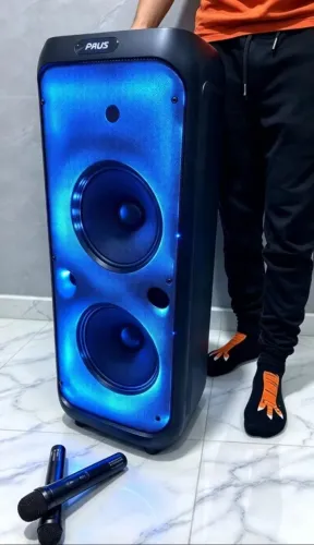 Caixa de som Bluetooth Party Box 2500w PMPO top