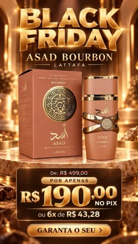 Perfume Asad Bourbon Lattafa 100ml