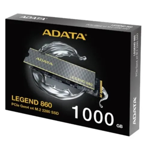 SSD 1TB ADATA LEGEND 860 M.2 2280 NVME PCIE GEN 4X4 (6000/5000)MB/S NOVO LACRADO!