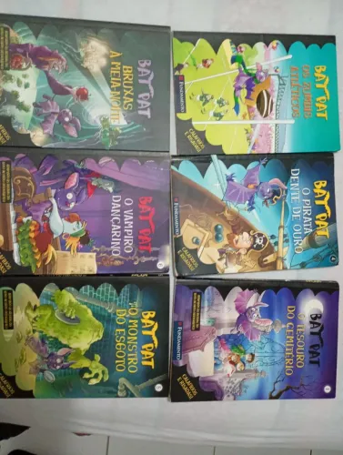 Livro coleção Bat Pat