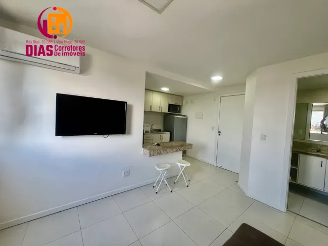 Apartamento para locação de 1/4 mobiliado em Parque Bela Vista, Salvador/BA