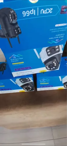 CÂMERA DE SEGURANÇA 2 LENTES - MONITORAMENTO EM DOBRO!