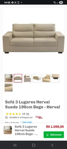 Sofá Fixo
