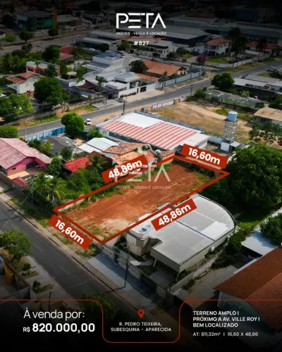 Lote/Terreno à Venda, Nossa Senhora Aparecida - Boa Vista