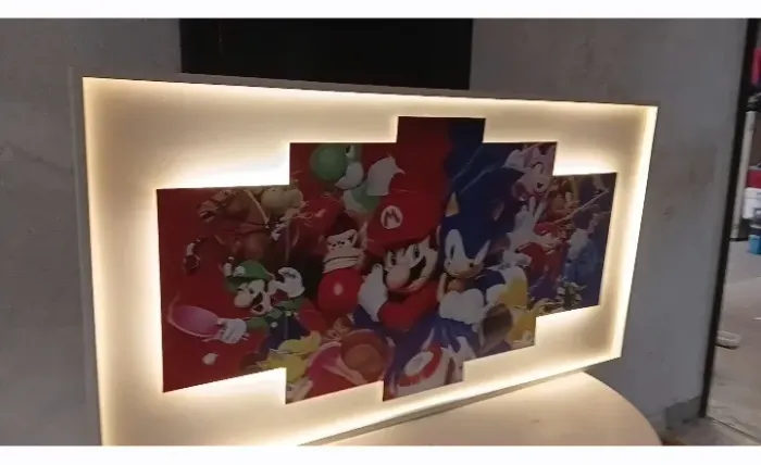 Painel super Mário