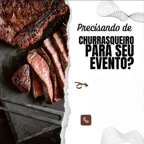 Churrasqueiro Para seu evento 