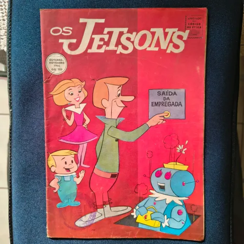RARIDADE 1966: Os Jetsons nº 15 em Missão a Marte | Ed. O Cruzeiro (Completa - 34 pgs)<br>