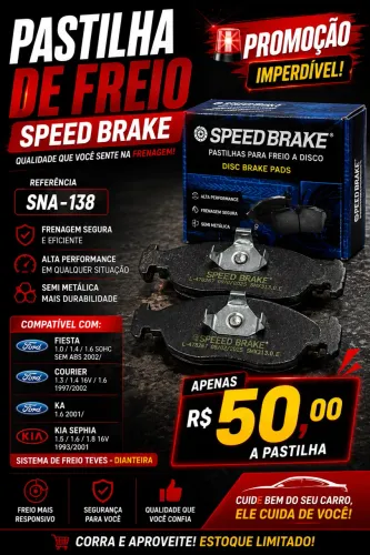 Pastilha de freio Ford