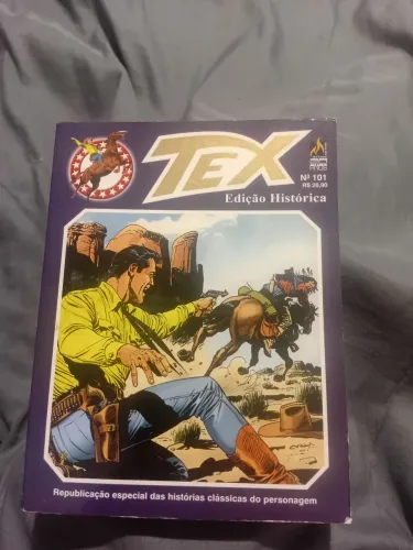 Revista em quadrinhos tex edição histórica