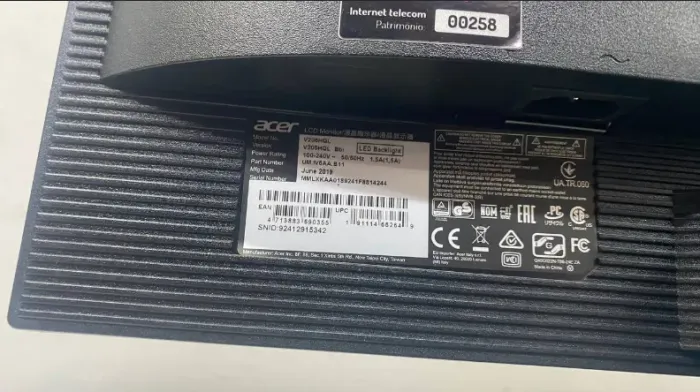 MONITOR ACER V206HQL (ITEM 3)