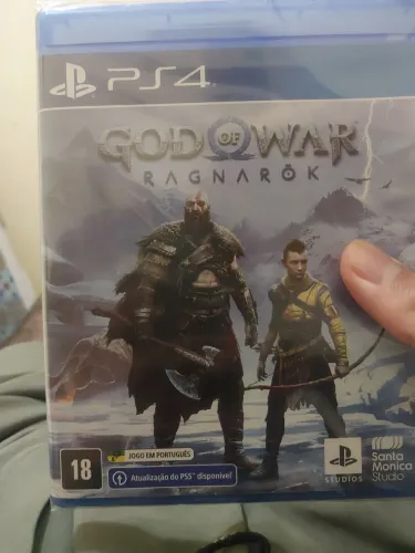 Ps4 jogo god of war ragnarok lacrado 